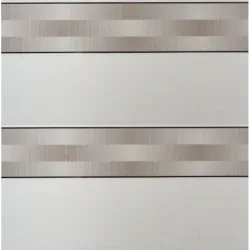 PVC CEILING MAGIC 250X7.5mmX3.6m GREY, UPPER EDGE - Cashbuild