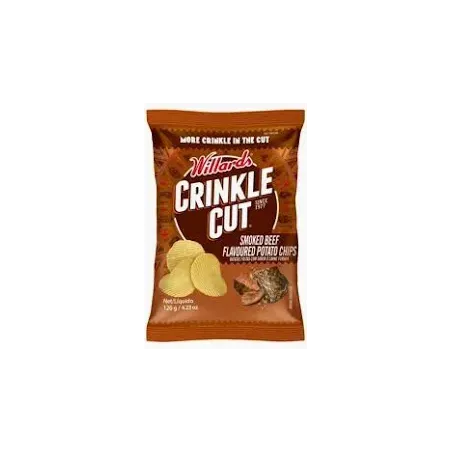 Willards Crinkle Cut Smoked Beef 30g