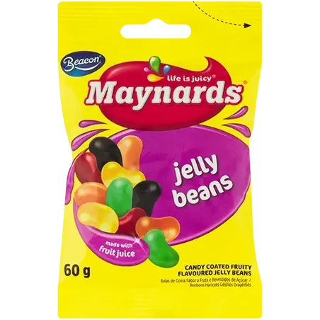 Maynards Fruity Flavoured Jelly Beans 60g, Maynards - Cashbuild