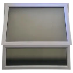 Aluminium Window Frame 28 Casement Pt99 Obscure Glass 900X900Mm White, KHANYA - Cashbuild