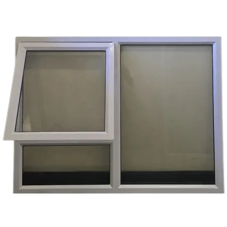 Aluminium Window Frame 28 Casement Pt129 Left Hand 1.2Mx900Mm White, KHANYA - Cashbuild