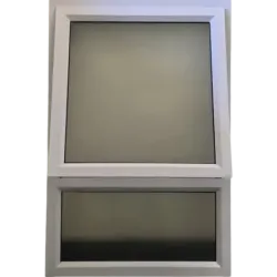 Aluminium Window Frame 28 Casement Pt69 Obscure Glass 600X900Mm White, KHANYA - Cashbuild