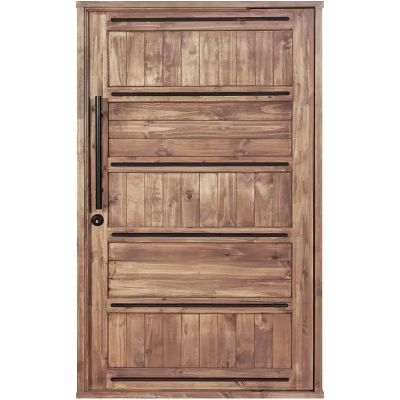 Door Pine Matador Stained Pivot Set