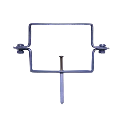 Holderbat Spike Galvanized Square 100X75X0.4mm,  - Cashbuild