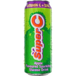 Super C Energy Drink Apple 500ml Can,  - Cashbuild