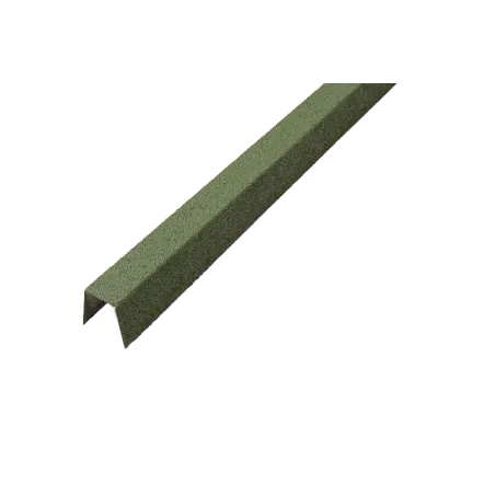 Steel Tile Square Ridge Green,  - Cashbuild