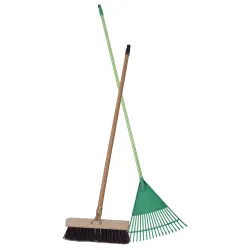 Gutter Sweeper & Leaf Rake Combo