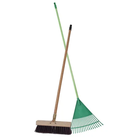 Gutter Sweeper & Leaf Rake Combo