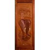 Door Hardwood Craft Ndlovu Elephant 813mm,  - Cashbuild