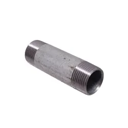 Galvanised Barrel Nipple 25mm,  - Cashbuild