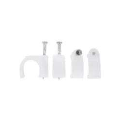 Cable Clip Round 12.0mm Quantity:100