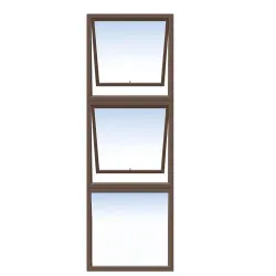 Window Frame Aluminium 28-PTT618 Bronze