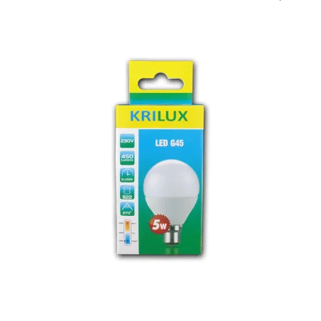 Globe Led Golfball 5W B22 6000K Kl,  - Cashbuild