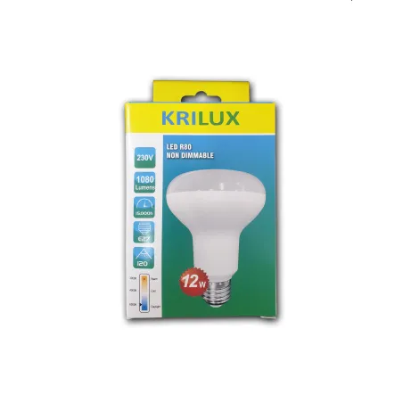 Globe Led R80 12W E27 6000K Kl,  - Cashbuild