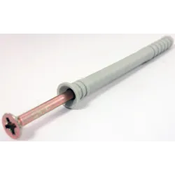Eureka Nail-in Nylon Countersunk 8x100mm Quantity:15