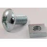 Eureka Gutter Bolt & Nut 6x12mm Quantity:10
