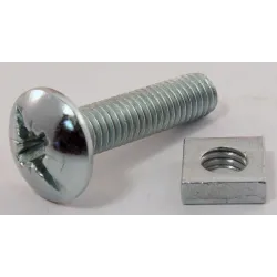 Eureka Gutter Bolt & Nut 6x25mm Quantity:8
