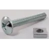 Eureka Gutter Bolt & Nut 6x40mm Quantity:6