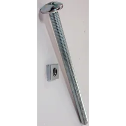 Eureka Gutter Bolt & Nut 6x100mm Quantity:15