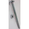 Eureka Gutter Bolt & Nut 6x100mm Quantity:15