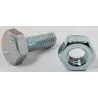 Eureka Set Screw & Nut Galvanised 10x25mm Quantity:10