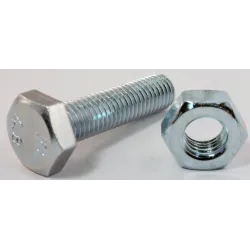 Eureka Set Screw & Nut Galvanised 10x40mm Quantity:6