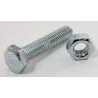 Eureka Set Screw & Nut Galvanised 6x30mm Quantity:8