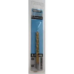 Eureka Drill Bit Hss Titan Gold