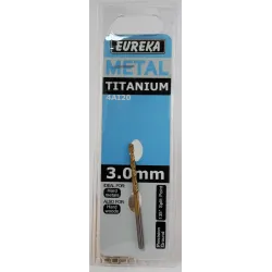 Eureka Drill Bit Hss Titan Gold