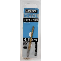 Eureka Drill Bit Hss Titan Gold