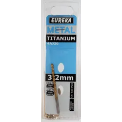 Eureka Drill Bit Hss Titan Gold