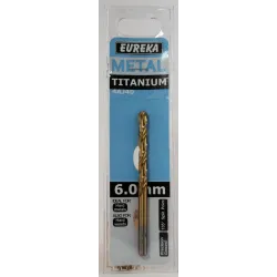 Eureka Drill Bit Hss Titan Gold