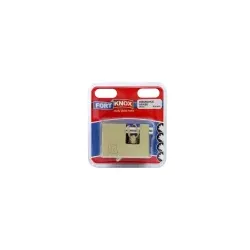 Fort Knox Brass Insurance Lock 70mm Quantity:1