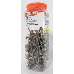 Eureka Self Drilling Tek Screw Steel T3 55x65mm Quantity:100