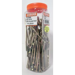 Eureka Self Drilling Tek Screw Steel T3 55x90mm Quantity:100
