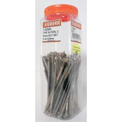 Eureka Self Drilling Tek Screw Steel T3 55x120mm Quantity:50