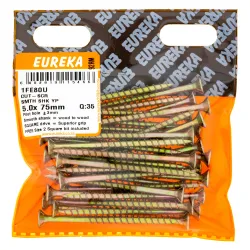 Eureka Cut-screw™ 5.0x75mm Quantity:35