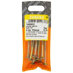 Eureka Chipboard Screw 5.0x75mm Quantity:10