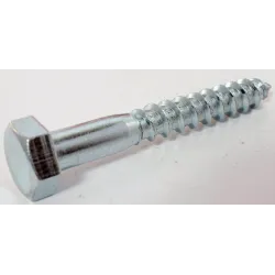 Eureka Coach Screw Galvanised Mild Steel 10x75mm Quantity:6