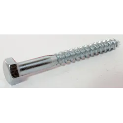 Eureka Coach Screw Galvanised Mild Steel 8x75mm Quantity:6
