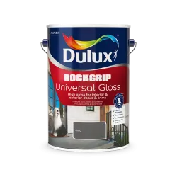 Rockgrip Universal Gloss 5L Grey, ROCKGRIP - Cashbuild