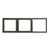 Window Frame Aluminium 28-PTT618 Bronze,  - Cashbuild