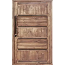 Door Pine Matador Stained Pivot Set