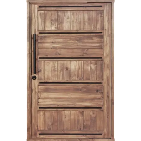Door Pine Matador Stained Pivot Set