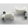 Eureka Cable Clip Flat 10mm-25mm Quantity:50