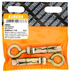 Eureka Expansion Bolt 8X60mm (14) Quanitity:2