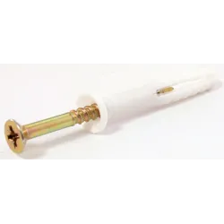 Eureka Nail-in White Rimmed 6x45mm Quantity:5