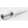 Eureka Nail-in White Rimmed 6x35mm Quantity:20
