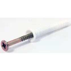 Eureka Nail-in White Rimmed 5x45mm Quantity:20
