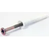 Eureka Nail-in White Rimmed 5x45mm Quantity:20